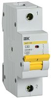 Выключатель автоматический IEK KARAT ВА47-150 1п 80А С 15кА  картинка